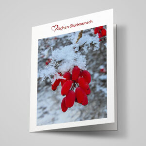 Glückwunschkarte "Berberitze"