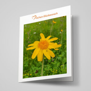 Glückwunschkarte "Arnika"